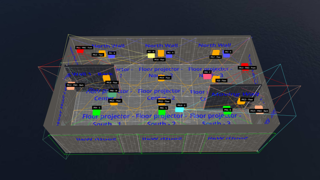 Projector Mapping Calculations